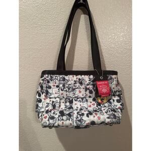 NWOT Disney Harveys Mickey Mouse Loves Minnie Mouse Sketch Seat belt Bag